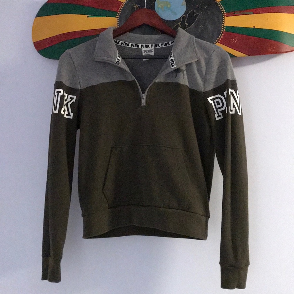 Pink Quarter Zip